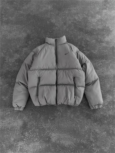 GRİ NİKE PUFFER MONT
