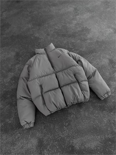 GRİ NİKE PUFFER MONT