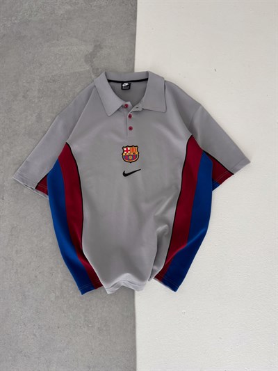 GRİ POLO BARCELONA TSHİRT