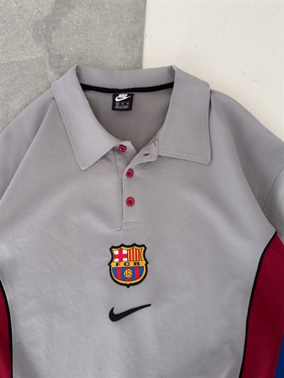 GRİ POLO BARCELONA TSHİRT
