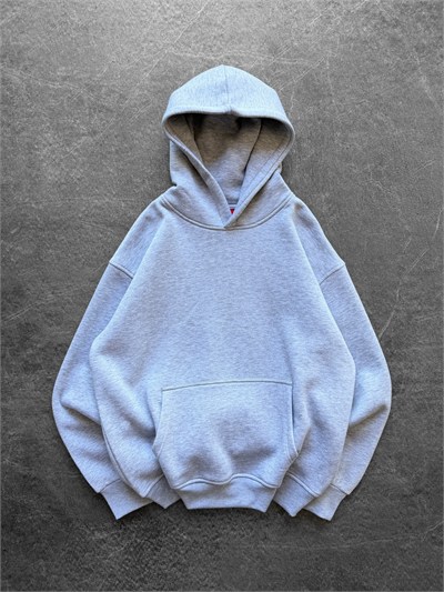 GRİ SIRT NAKIŞ SUPREME SWEAT