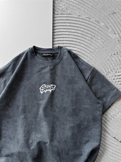 GRİ SPREY STWD TSHİRT