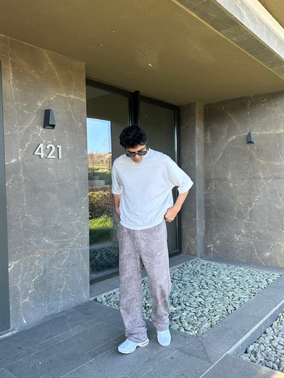 GRİ SVM LOGO NİKE EŞOFMAN