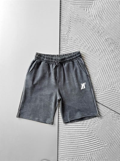 GRİ SWM MAVİ ŞORT