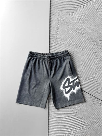 GRİ SWM SPREY STWD ŞORT