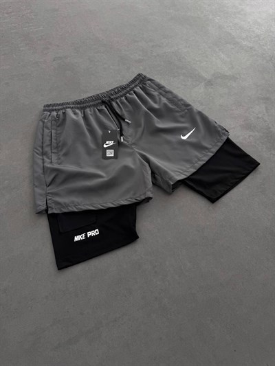 GRİ TAYTLI NİKE ŞORT