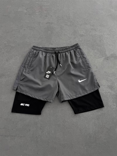 GRİ TAYTLI NİKE ŞORT