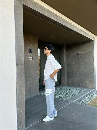 GRİ YAN NİKE EŞOFMAN