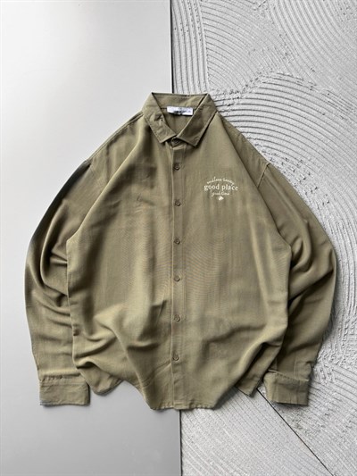 HAKİ GOOD PLACE GÖMLEK