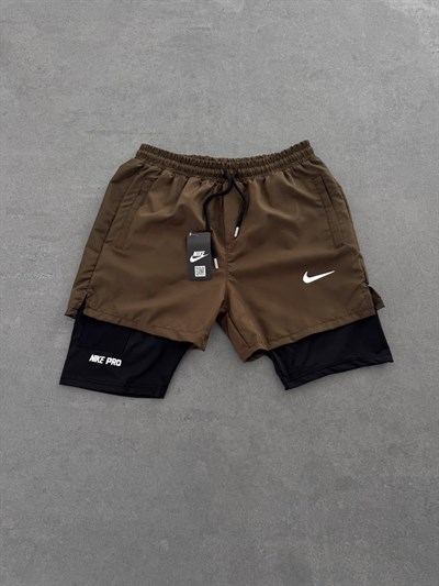 HAKİ TAYTLI NİKE ŞORT