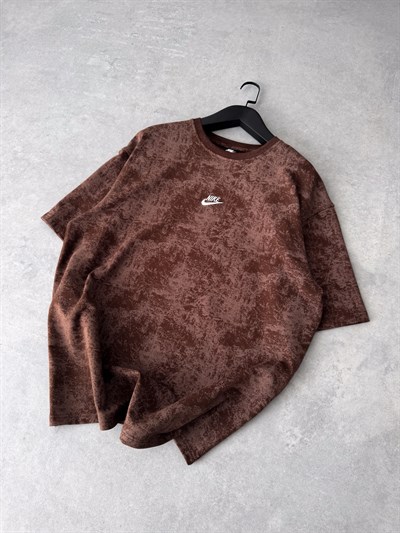 KAHVE BATİİK NİKE TSHİRT