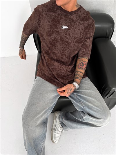 KAHVE BATİİK STWD TSHİRT