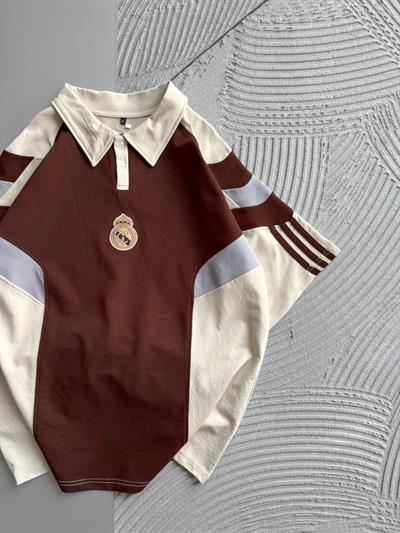 KAHVE POLO REAL TSHİRT