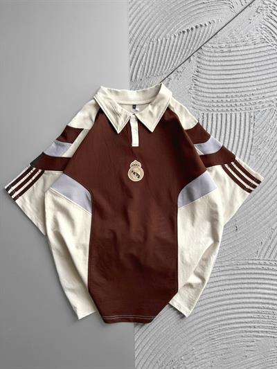 KAHVE POLO REAL TSHİRT