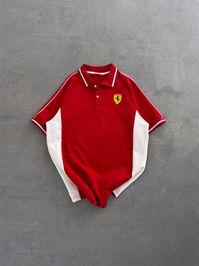 KIRMIZI GARNİ FERRARİ TSHİRT