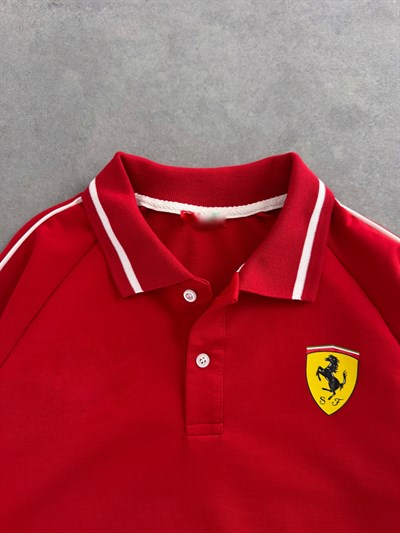KIRMIZI GARNİ FERRARİ TSHİRT