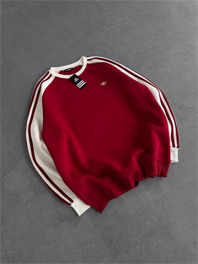 KIRMIZI GÖVDE ADİDAS SWEAT