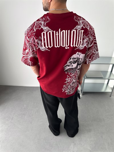 KIRMIZI KURU KAFA TSHİRT