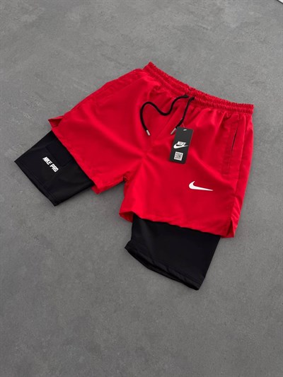 KIRMIZI TAYTLI NİKE ŞORT