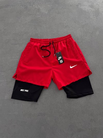 KIRMIZI TAYTLI NİKE ŞORT
