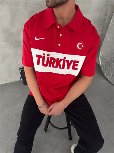 KIRMIZI TÜRKİYE TSHİRT