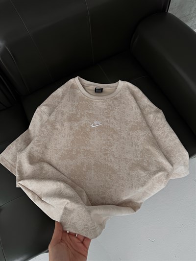 KREM BATİİK NİKE TSHİRT