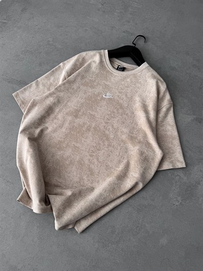 KREM BATİİK NİKE TSHİRT