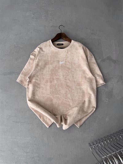 KREM BATİİK STWD TSHİRT