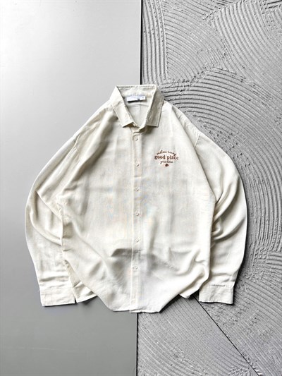 KREM GOOD PLACE GÖMLEK