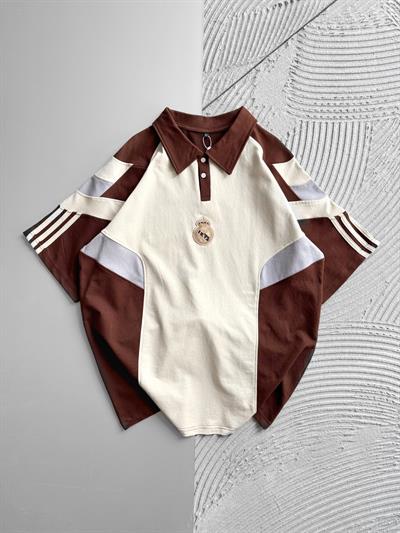 KREM POLO REAL TSHİRT