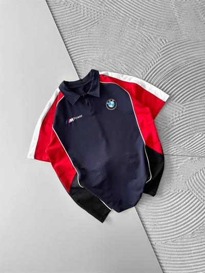 LACİVERT ARABİYELİ BMW TSHİRT