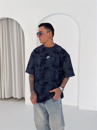 LACİVERT BATİİK NİKE TSHİRT