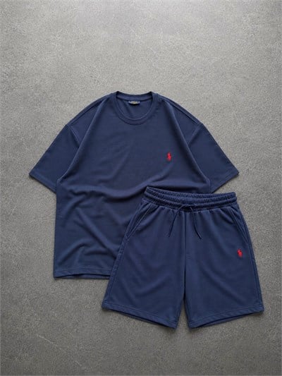 LACİVERT BİSİKLET POLO TAKIM 1