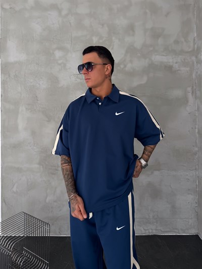 LACİVERT ÇİFT HASIR TAKIM