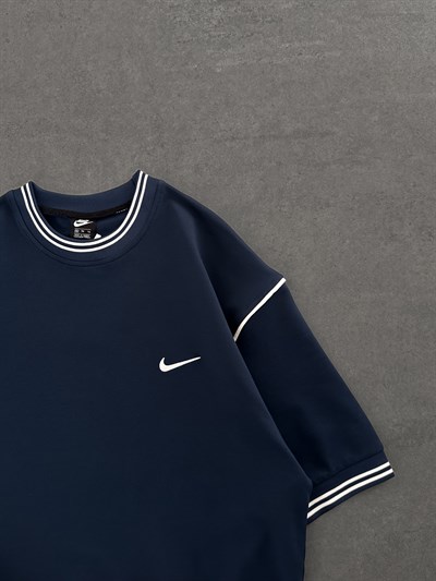 LACİVERT ÇİFT RİBANA NİKE TSHİRT