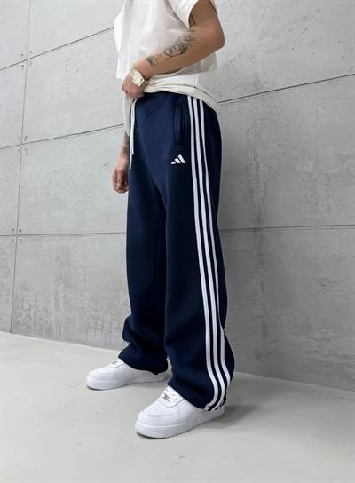 Lacivert Çizgi Adidas Eşofman