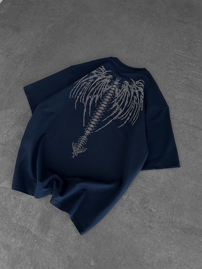 LACİVERT DARK ANGEL TSHİRT