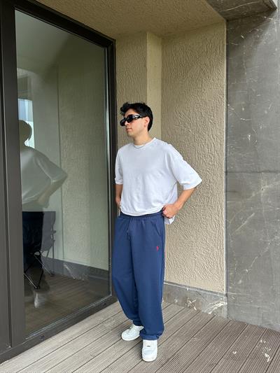 LACİVERT FLEX POLO EŞOFMAN