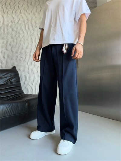 LACİVERT FULARLI BAGGY EŞOFMAN