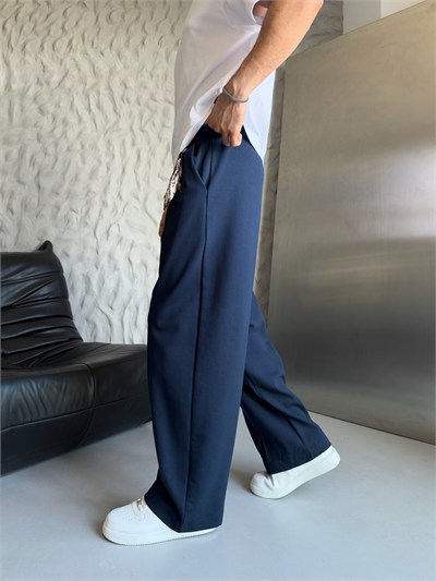 LACİVERT FULARLI BAGGY EŞOFMAN