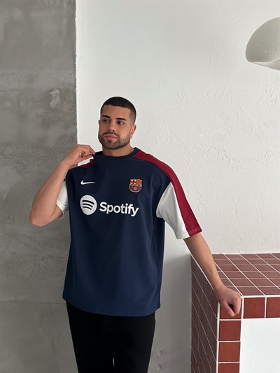 LACİVERT GARNİ SPOTİ BARÇA TSHİRT