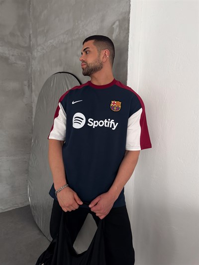 LACİVERT GARNİ SPOTİ BARÇA TSHİRT