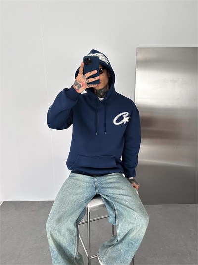 LACİVERT KAPŞON CORTEİZ SWEAT