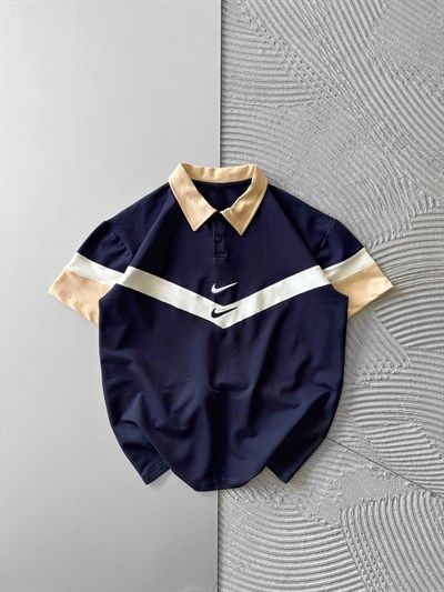 LACİVERT POLO ORTA NİKE TSHİRT