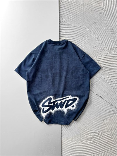 LACİVERT SPREY STWD TSHİRT