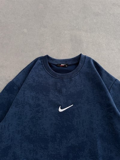 LACİVERT SWM LOGO NİKE TSHİRT