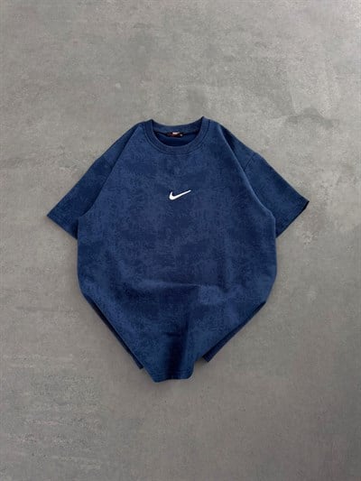 LACİVERT SWM LOGO NİKE TSHİRT