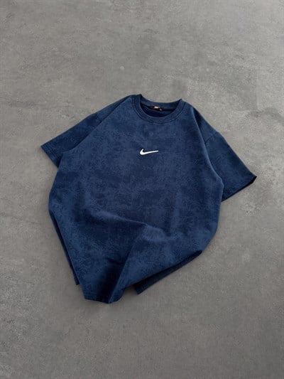 LACİVERT SWM LOGO NİKE TSHİRT