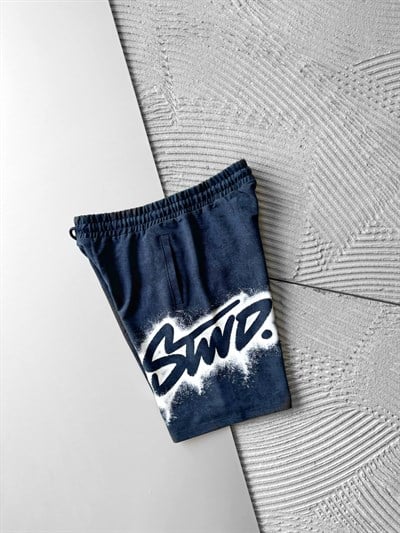 LACİVERT SWM SPREY STWD ŞORT