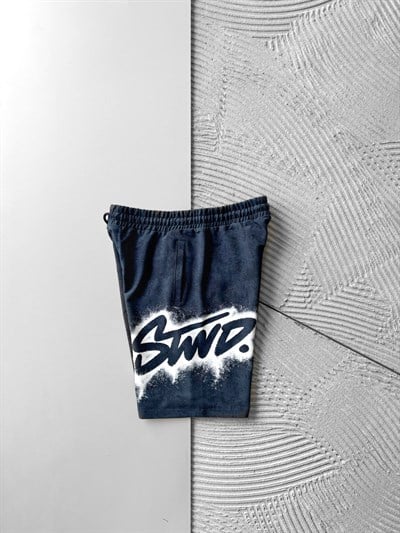 LACİVERT SWM SPREY STWD ŞORT